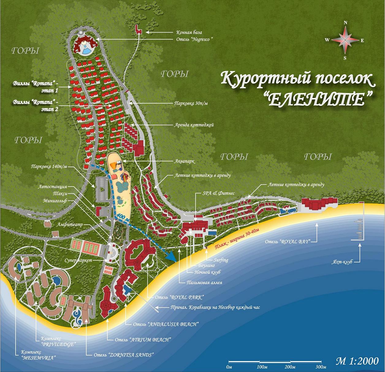 Отдых в Елените